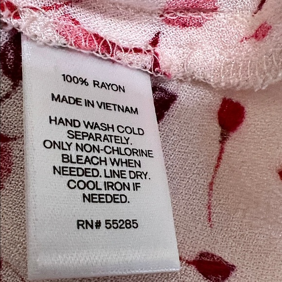 Express Pink Flutter Sleeve Blouse with Peter Pan Collar - Picture 8 of 8